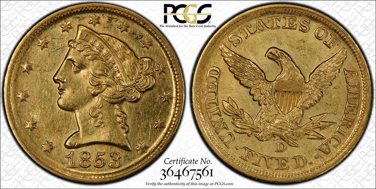 Cert 36467561 - Coin Image