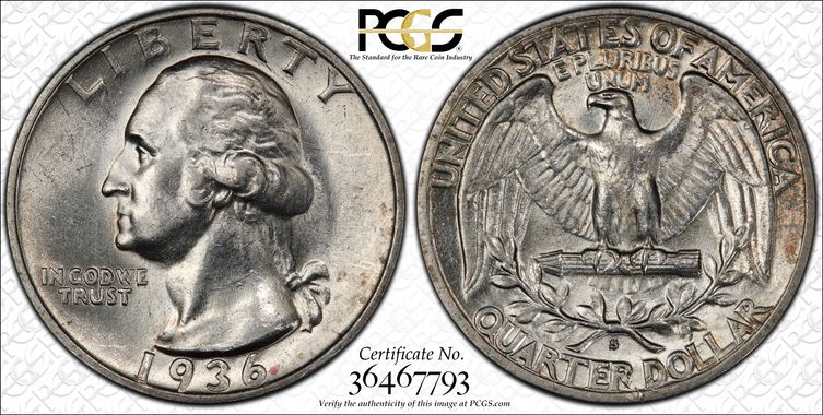 Cert 36467793 - Coin Image