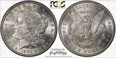 1901-S $1 MS65