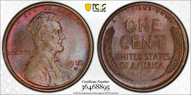 1910-S 1C MS65+ BN