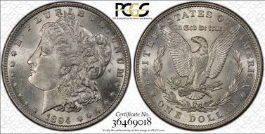 1894 $1 MS63