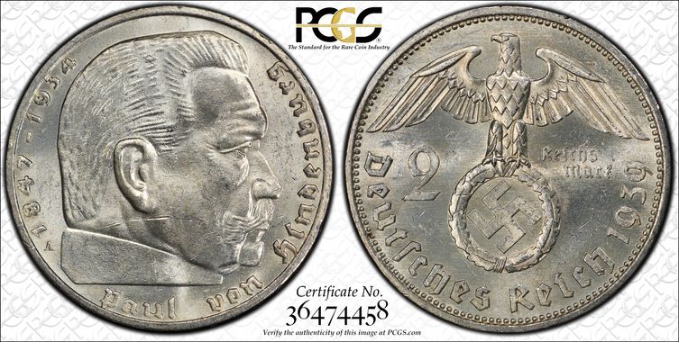 Cert 36474458 - Coin Image