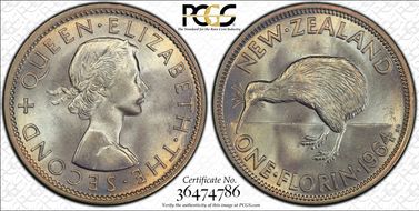 1964 Florin MS67