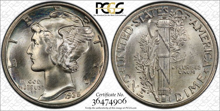 Cert 36474906 - Coin Image