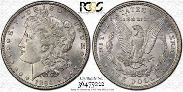 1894 $1 MS63