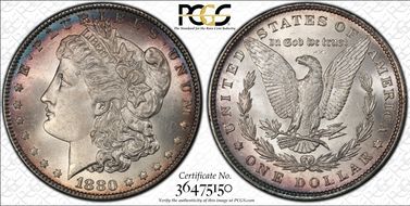 1880 $1 MS65