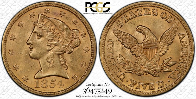 Cert 36475249 - Coin Image