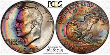 1973 $1 MS65