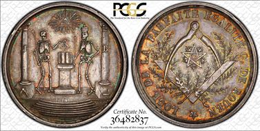 (c.1795) Medal Marvin-91 Ag AU58