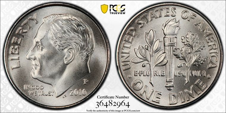 Cert 36482964 - Coin Image