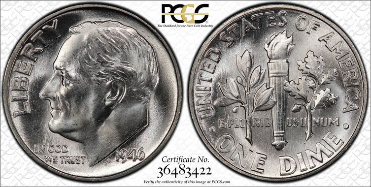 Cert 36483422 - Coin Image