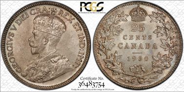 1930 25C MS64
