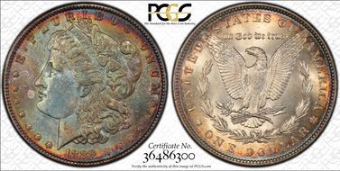 1889 $1 MS63