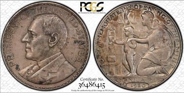 1920 SC$1 HK-449, Wilson Dollar AU55