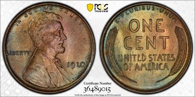 1910 1C MS65BN
