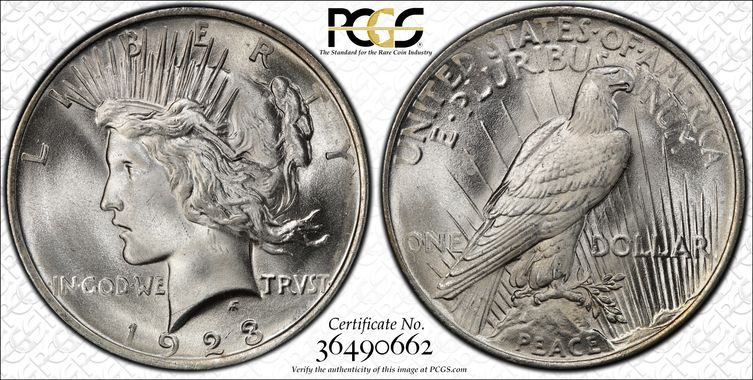 Cert 36490662 - Coin Image