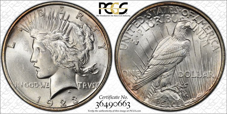 Cert 36490663 - Coin Image