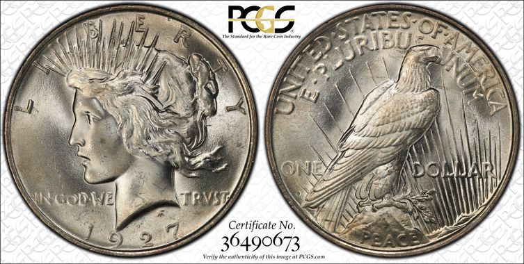 Cert 36490673 - Coin Image