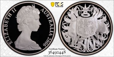 2006 50C Young Bust Silver PR70DCAM