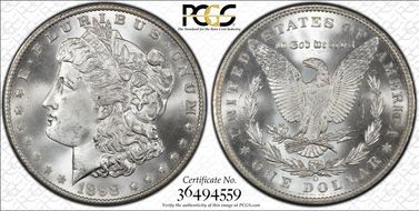 1898-O $1 MS66