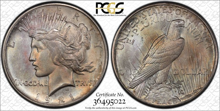 Cert 36495022 - Coin Image