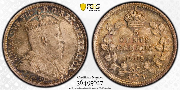 Cert 36495627 - Coin Image