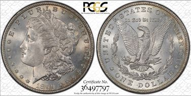 1899 $1 MS66