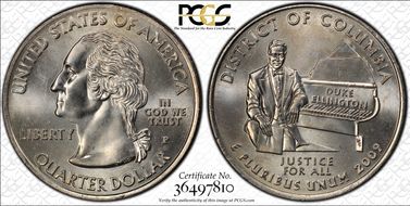 2009-P 25C DDR FS-802 District of Columbia MS66