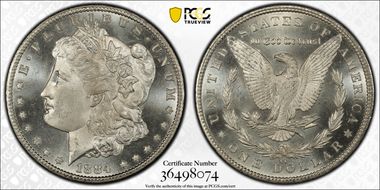 1884-CC $1 MS65+ PL