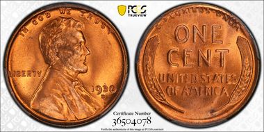 1930-D 1C MS67RD