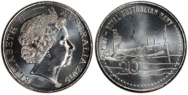 2015 20C Royal Australian Navy MS65