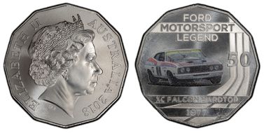 2018 50C Ford Motorsport  1977 XC Falcon Hardtop MS68