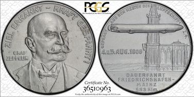 1908 Medal Kaiser-303 Al Matte SP64