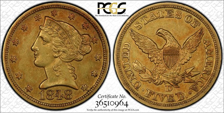 Cert 36510964 - Coin Image