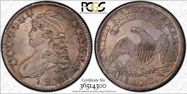 1811 50C O-103a MS64