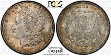 1900-O/CC $1 VAM 8 MS66