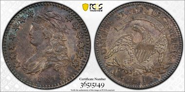 1818 25C Browning 8 MS62