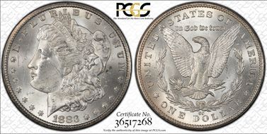 1883-CC $1 MS63
