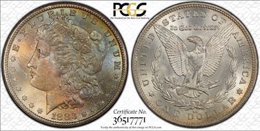 1883-CC $1 MS66