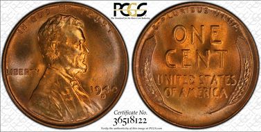 1940-D 1C MS67+ RD