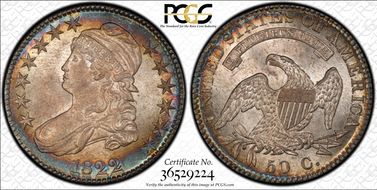 1822 50C O-106 MS64+