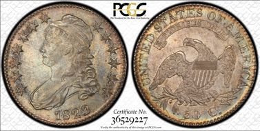 1823 50C Ugly 3 MS63