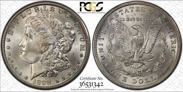 1898-O $1 MS66