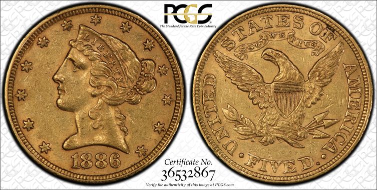 Cert 36532867 - Coin Image