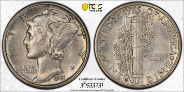 1931-S 10C DDO FS-101 MS63