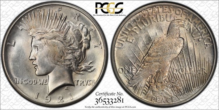 Cert 36533281 - Coin Image