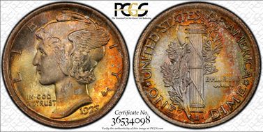 1923 10C MS68FB