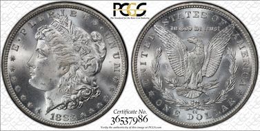 1883-CC $1 MS66