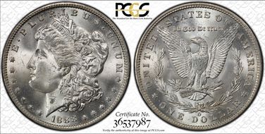 1888-O $1 MS65+ 