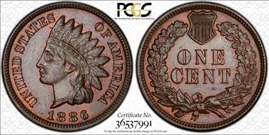 1886 1C Type 2 MS64BN